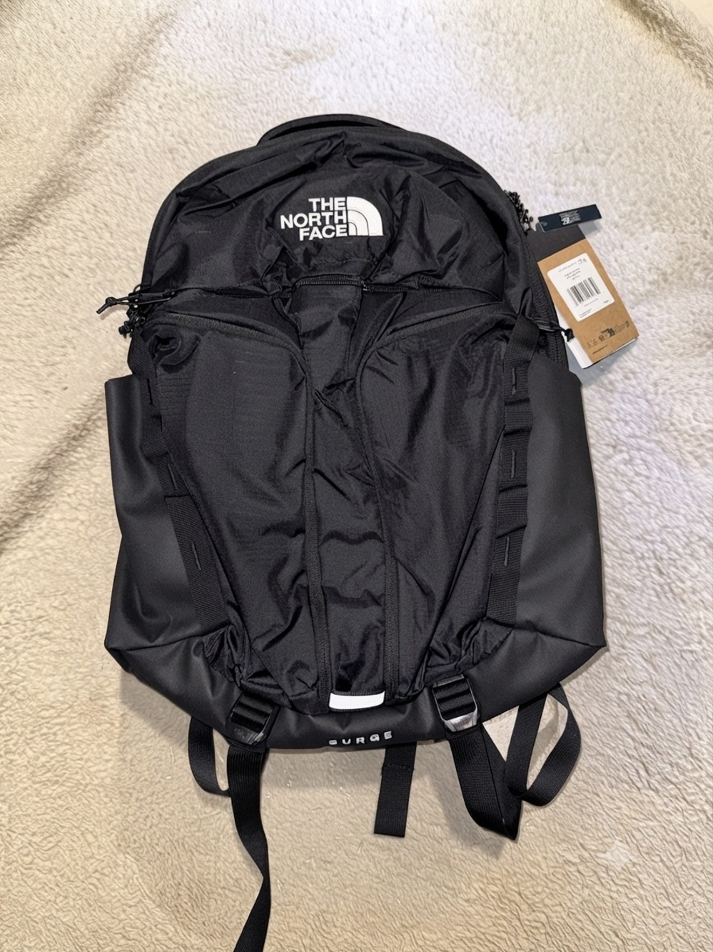 The North Face Black Surge Backpack